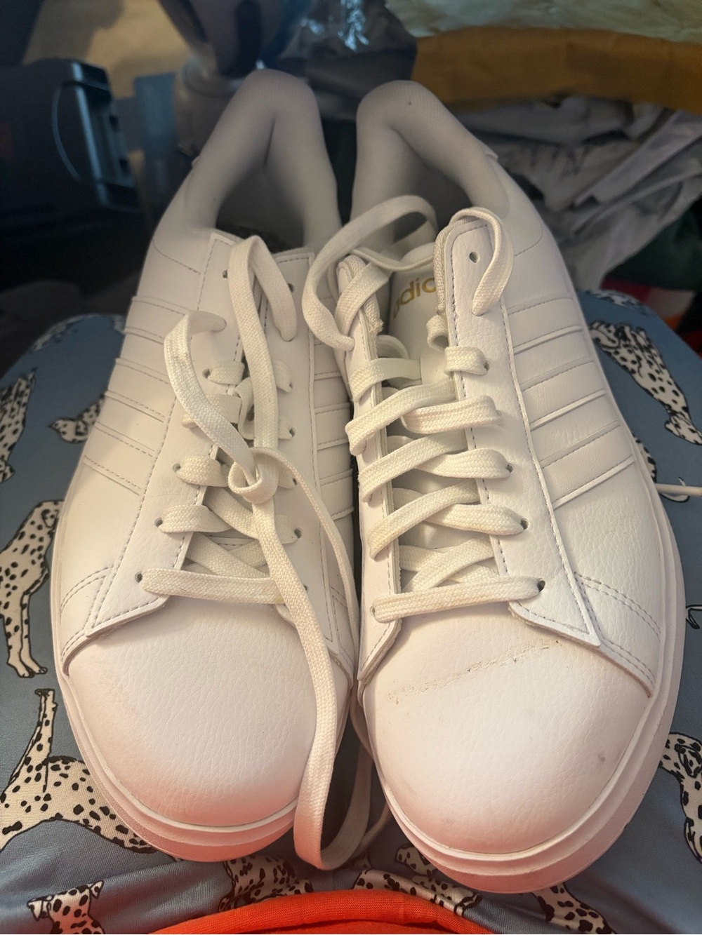 Adidas Women’s White Classic Leather Sneakers
